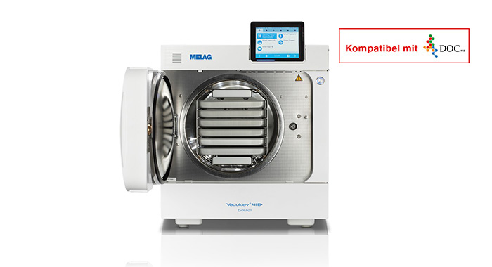 MELAG 41B+ 43B+ Evolution front offen